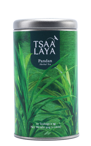 Pandan Canister of 10 Teabags